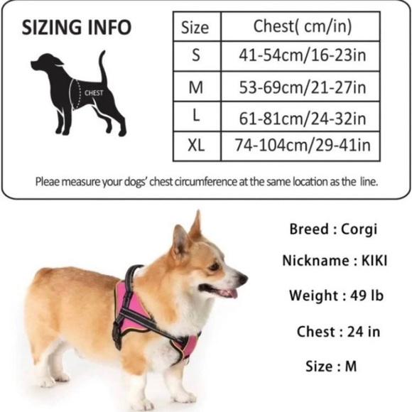 Dog Harness No Pull, Reflective Comfort Vest - Picture 4 of 8